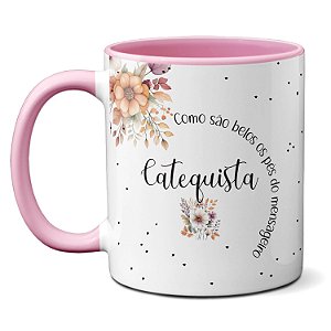 Caneca Catequista Dom de Plantar o Amor de DEUS Xícara