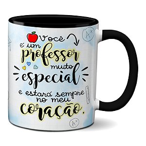 Caneca Professor Você é Muito Especial E Estará no meu Coração