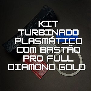 Kit Turbinado com Bastão ProFull Quantum DIAMOND GOLD