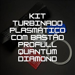 Kit Turbinado com Bastão ProFull Quantum DIAMOND