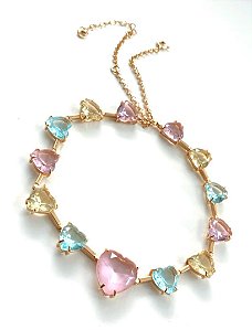 Choker Haste com Coração Jade Fusion