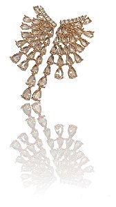 Brinco Ear Cuff Rosê