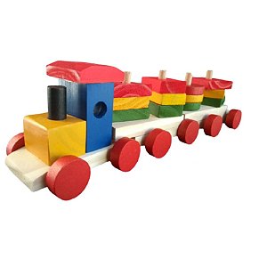 Cavalo de Pau de Tecido Colorido Brinquedo Educativo Tradicional