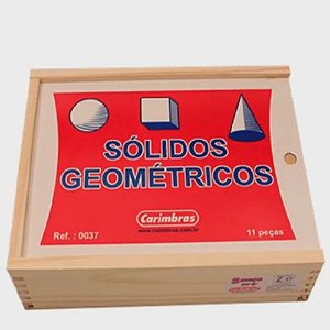 Sólidos Geométricos - Carimbrás - Brinquedo Educativo