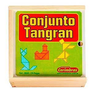 Conjunto de Tangram - Carimbrás - Brinquedo Educativo