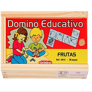 Jogo Educativo Didático Infantil Dominó Divisão das Sílabas Carimbras