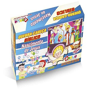 Quebra Cabeça Bíblico - Carlu - Brinquedo Educativo