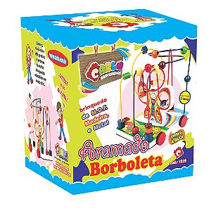 Aramado Borboleta - Carlu - Brinquedo Educativo