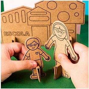 Amigos Escola - Eu Amo Papelao - Brinquedo Educativo