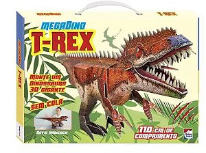 Megadino: T-rex - Happy Books - Dinossauro 3D