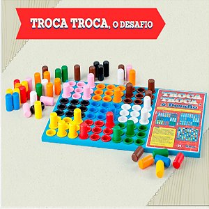 Troca Troca o Desafio 81 Peças - Hergg - Jogo Educativo