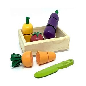 Kit Cortando Legumes - Newart - Brinquedo Educativo