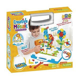 Creative Mosaic 237 p - Steam Toy - Brinquedo Educativo