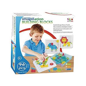 Rola Bola Brinquedo Blocos de Montar Infantil Torre 105 Pçs - Bambinno -  Brinquedos Educativos e Materiais Pedagógicos