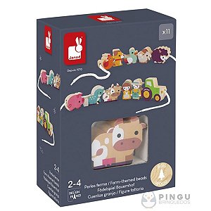 Bonecos e Animais De Madeira Janod