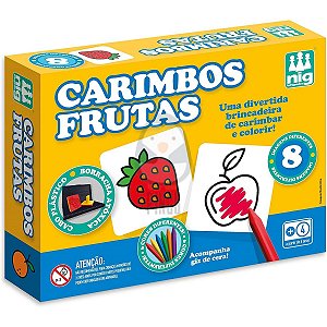 Carimbos Infantil Frutas Nig