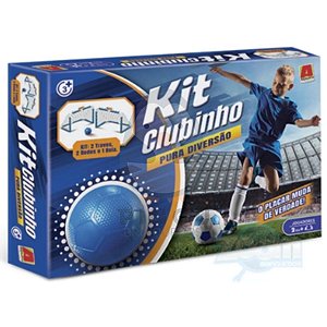 KIT CLUBINHO AZUL / BRANCO - 2 TRAVES