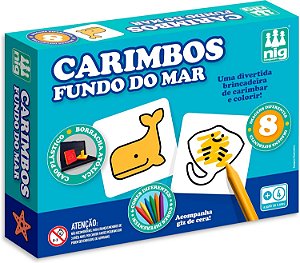 Carimbos Infantil Fundo Do Mar