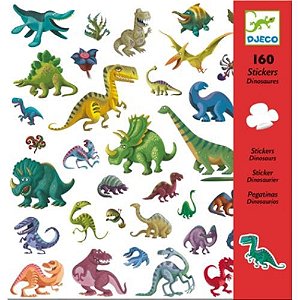 160 Adesivos - Dinossauros