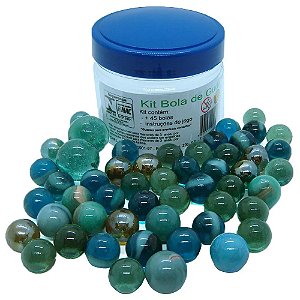 Bolinha de gude - kit com instrucao