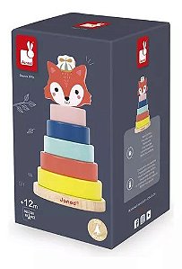 RAPOSA DE EMPILHAR 7 PECAS BABY FOREST