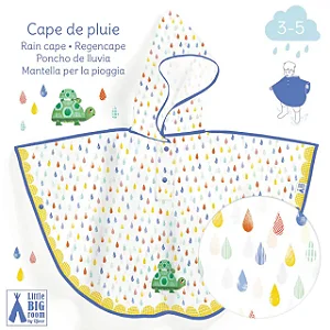 Capa de chuva Pequena - Tartaruga