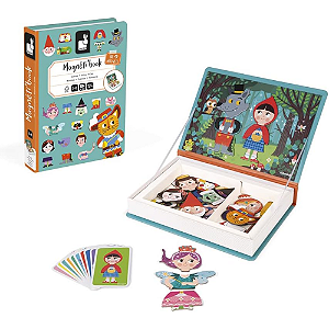 LIVRO MAGNETICO CONTOS DE FADAS 40 PECAS