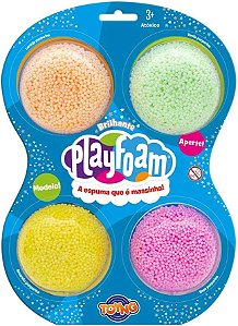 PLAYFOAM 4 UNIDADES