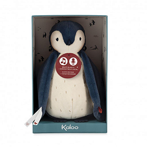 PINGUIM DE PELUCIA COM A VOZ DA MAMAE AZUL