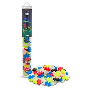 PlusPlus Tubo 100pcs Brilha no Escuro