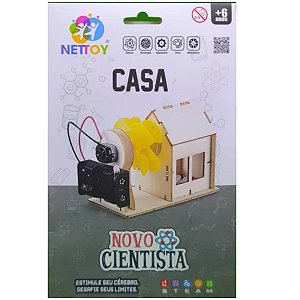 Kit Educacional Robótica Experiencia Steam Cientista Casa
