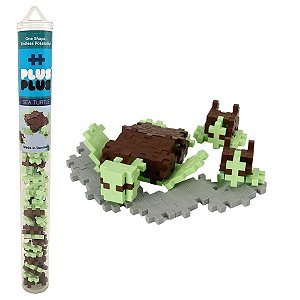 Plus-Plus Tubo 100pcs Tartarugas