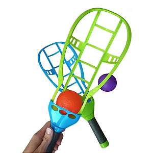Jogo Pega Bola Infantil Lançador Ar Livre Educamente