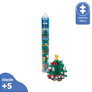 PlusPlus Tubo Pinheiro de Natal 100pcs Brinquedo Montar
