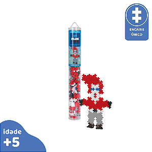 PlusPlus Tubo Papai Noel 100pcs Brinquedo de Montar Natal