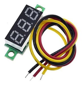 Módulo Mini Voltímetro - 30Vdc