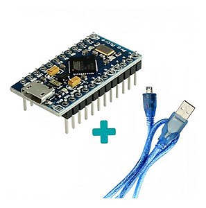 Arduino Pro Micro Atmega32U4 - Com Cabo Usb