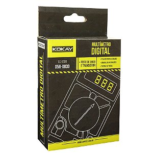 Multimetro Digital Kokay Dt-830B