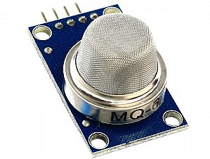 Sensor Detector De Gás  MQ-6 GLP (Gás De Cozinha), Propano, Isobutano E Gás Natural Liquefeito