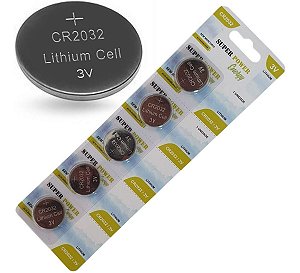 Bateria Lithium 3V 210Mah Cr2032 (Blister Com 5) - Up
