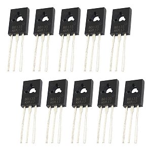 Bd135 Transistor Npn - 10 Peças