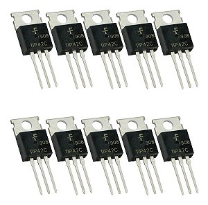 Tip42 Transistor Pnp - 10 Peças