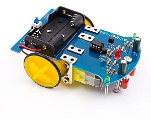 Kit para Montagem - Robô Seguidor De Linha D2-1 DIY