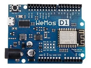 Placa WeMos ESP8266 D1 Wifi IoT - Compatível com IDE Arduino.
