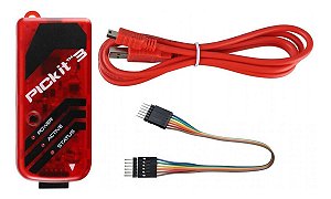 Programador Gravador de PIC PICKIT3 USB + Cabo