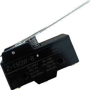 Chave Interruptor Micro Switch Z-15GW-B Com Haste Longa
