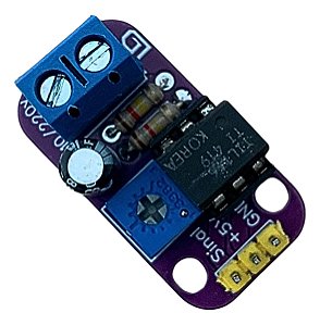 Módulo Sensor de Tensão AC 0 a 250V - LD-01 para Arduino