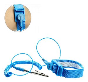 Pulseira Anti-estática Profissional Aterramento Esd