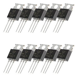 Transistor Triac Bt138 600e 600v 12a Kit 10 Peças