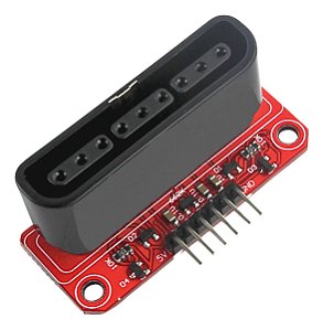 Adaptador Ps2 Spi Controle Ps2 Ps3 Sem Fio Para Arduino